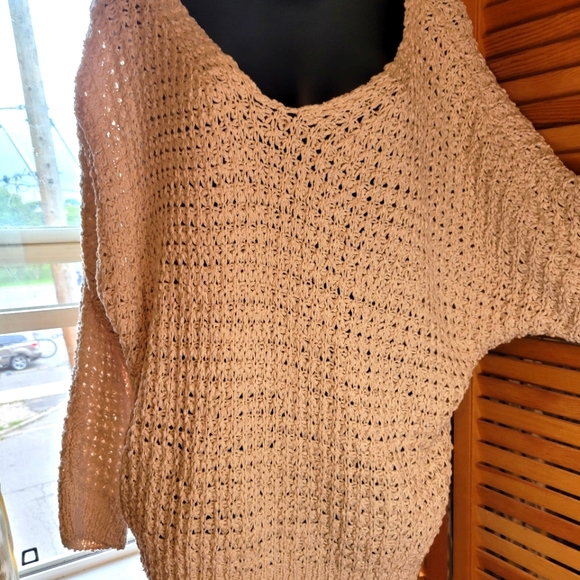 Cream Knit Sweater - Picture 3 of 5